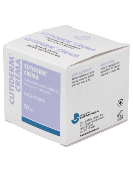 Cutiderm Crema Piel Sensible 50 Ml