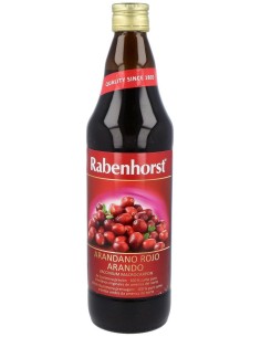 Rabenhorst Zumo De Arandano Rojo Americano 750Ml