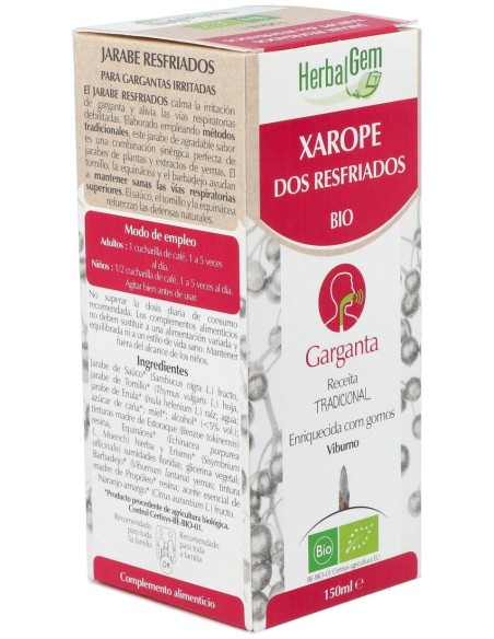 Herbalgem Jarabe Resfriados 150 Ml