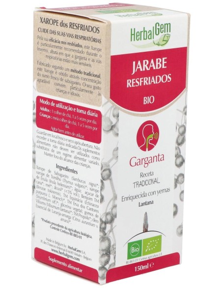 Herbalgem Jarabe Resfriados 150 Ml