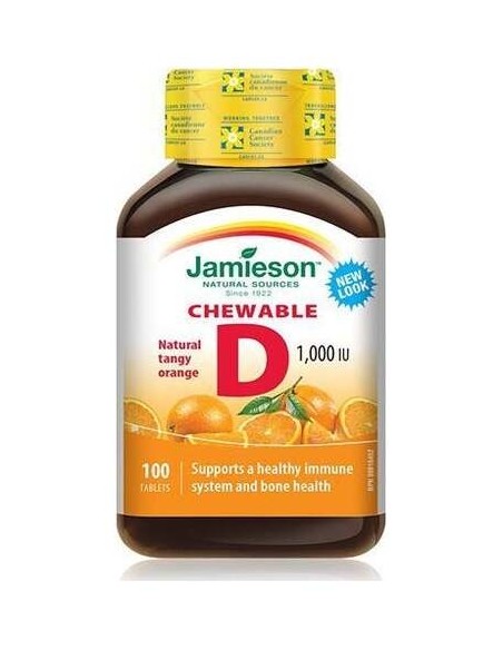 Vitamina D 1000Ui 25Mcg.100Comp.Masticables