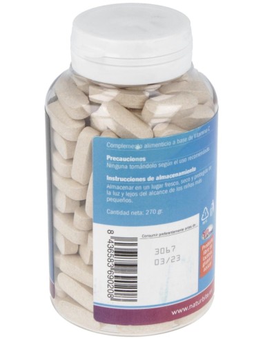 Naturbite Vitamina C Con Rosa Mosqueta 20Mg 180Caps