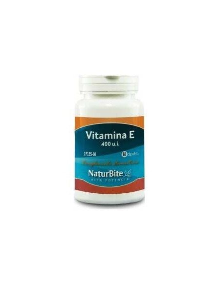 Naturbite Vitamina E 400Ui Natural 60Caps