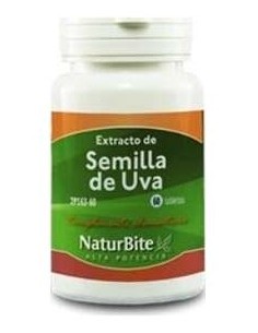 Naturbite Extracto Semilla Uva 50Mg 60Caps