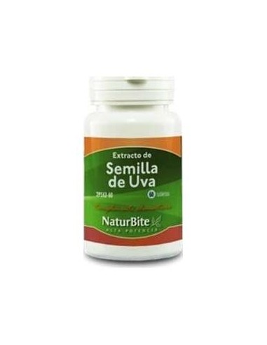 Naturbite Extracto Semilla Uva 50Mg 60Caps