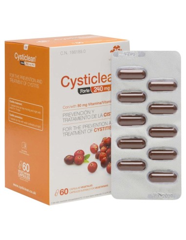 Cysticlean Forte 240 Mg, 60 Cápsulas
