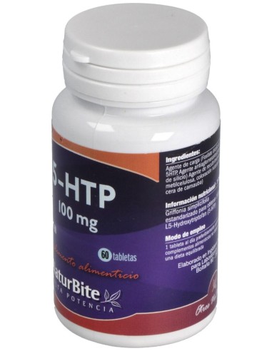 Naturbite 5-Htp 100Mg 60Caps