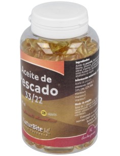 Naturbite Aceite Pescado 1000 Mg 120Caps 2