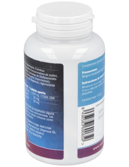 Vitamina C 1500Mg. Con Rosa Mosqueta Lib.S 90Comp.