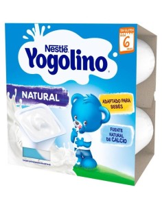 Nestle Iogolino Natural Tarrina 4X100Ml