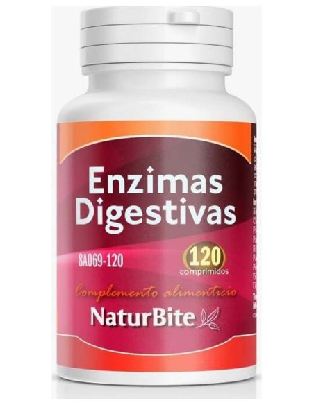 Naturbite Enzimas Digestivas 120Comp