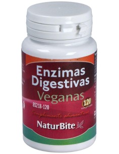 Naturbite Enzimas Digestivas 120Comp