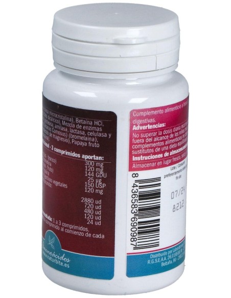 Naturbite Enzimas Digestivas 120Comp