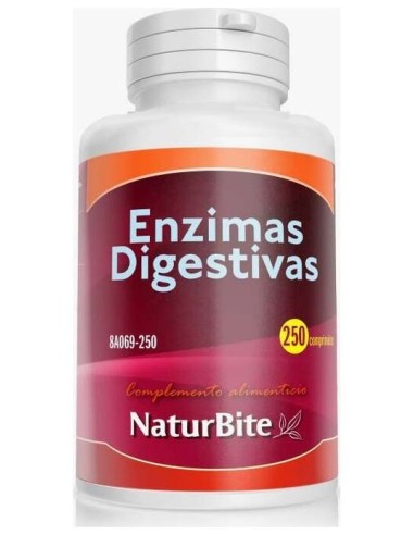 Naturbite Enzimas Digestivas 250Comp