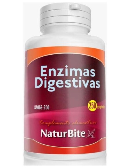 Naturbite Enzimas Digestivas 250Comp