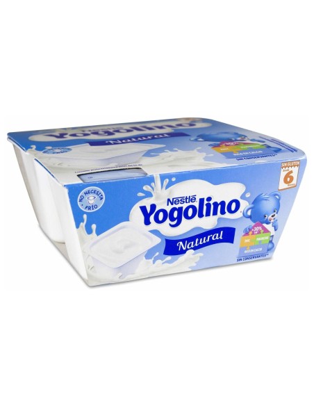 Nestle Iogolino Natural Tarrina 4X100Ml