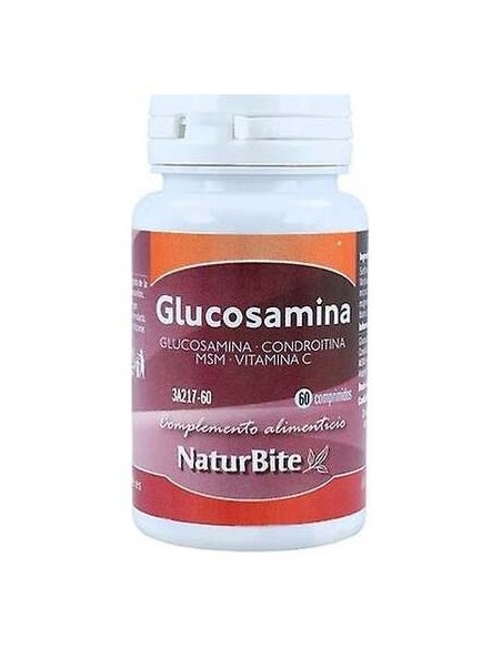 Naturbite Glucosamina Condroitin Msm Vit C 60Comp