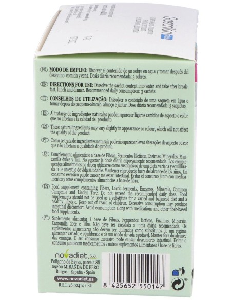 Novadiet Gastrilan Plus 20 Sobres 10 G