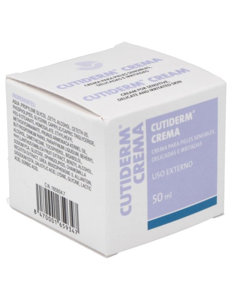 Cutiderm Crema Piel Sensible 50 Ml