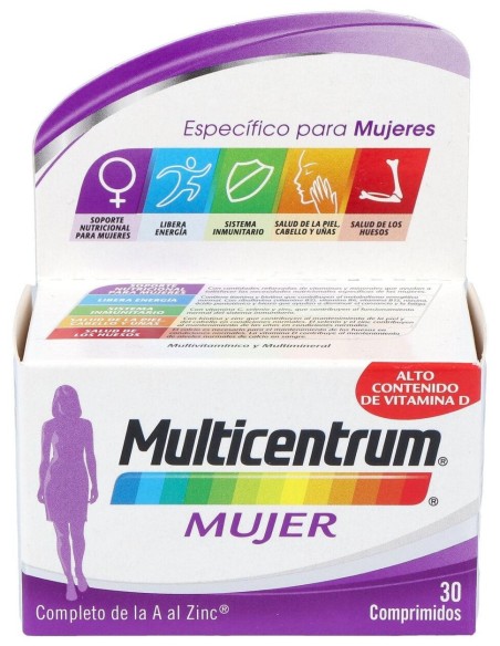 Multicentrum Mujer, 30 Comprimidos