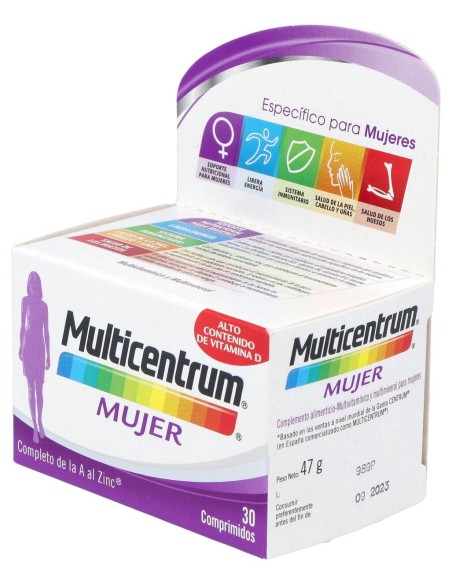 Multicentrum Mujer, 30 Comprimidos