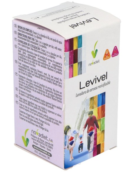 Novadiet Levivel Levadura De Cerveza Revivificable 90Cáps