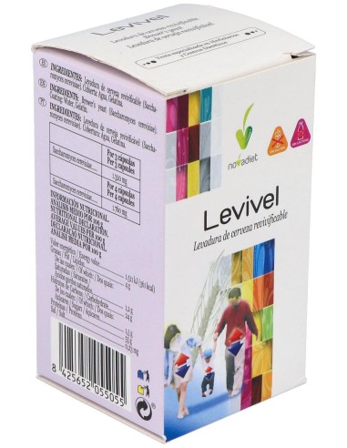 Novadiet Levivel Levadura De Cerveza Revivificable 90Cáps