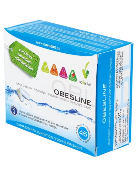 Novadiet Obesline 45 Cápsulas