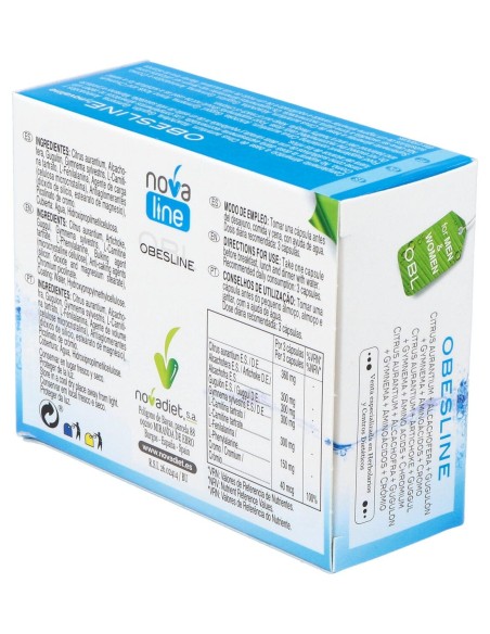 Novadiet Obesline 45 Cápsulas