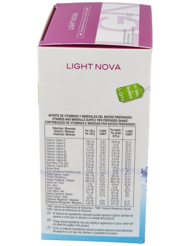 Light Nova Sustitutivo De Una Comida Control Peso Sabor Chocolat