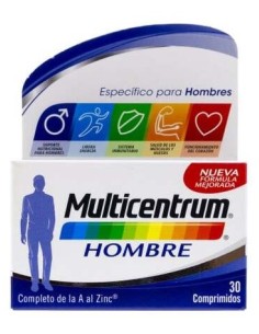 Multicentrum Hombre 30 Comprimidos. 2