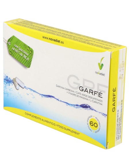 Novadiet Garfe 60 Cápsulas