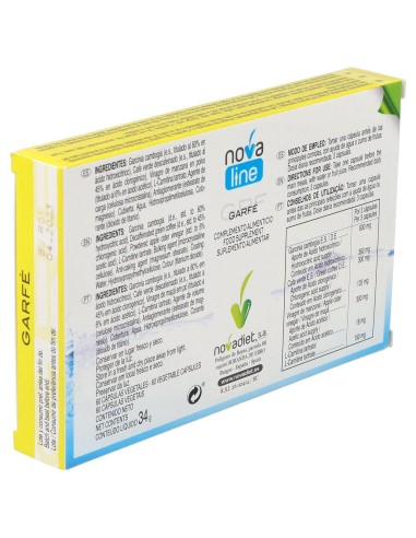 Novadiet Garfe 60 Cápsulas