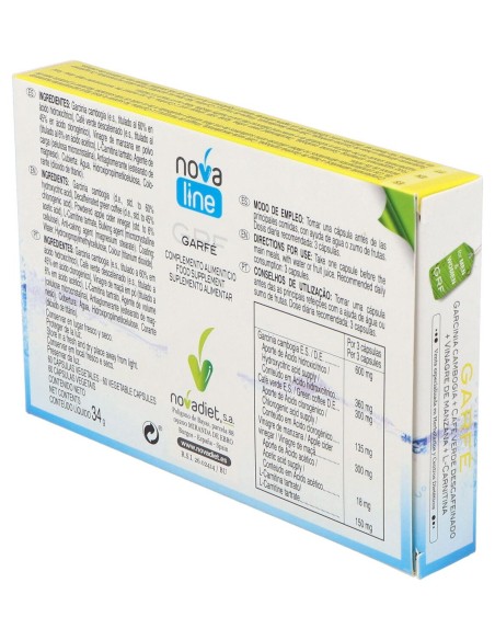Novadiet Garfe 60 Cápsulas