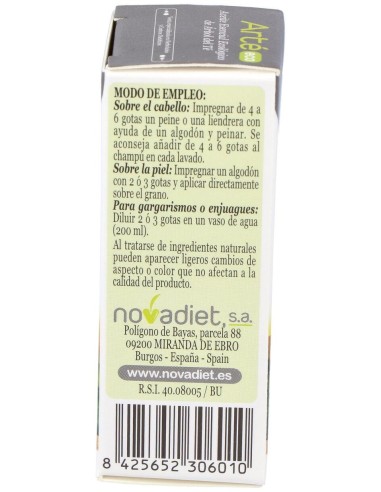 Arte Eco Aceite Esencial Arbol Del Te 15Ml.