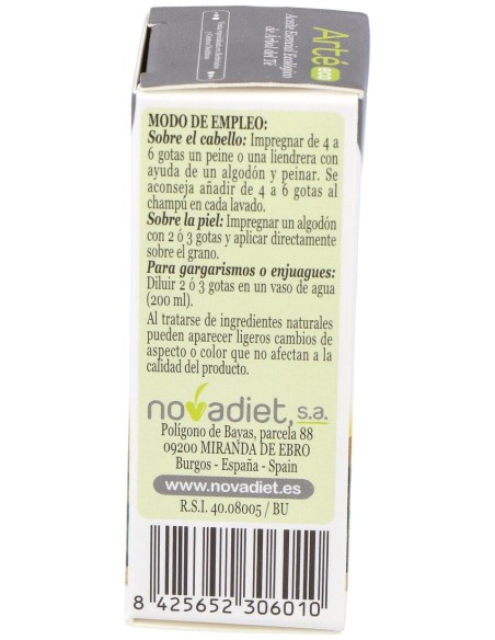 Arte Eco Aceite Esencial Arbol Del Te 15Ml.