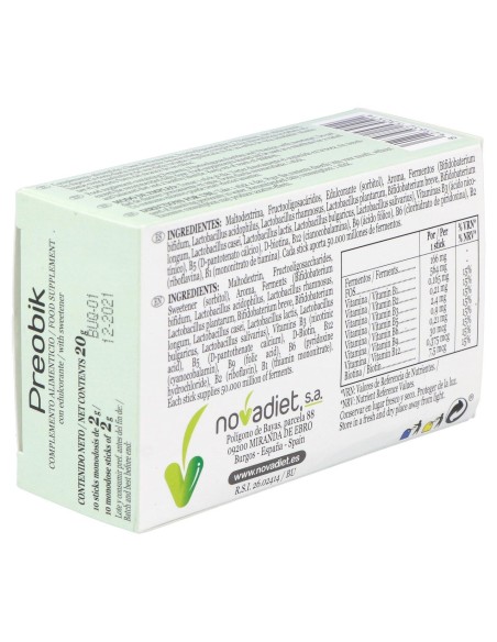 Novadiet Preobik 10 Sticks