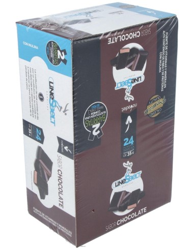 Line Sbelt Barrita Sustitutiva Chocolate Caja 24Ud