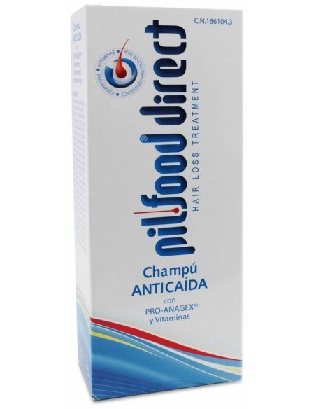 Pilfood Direct Champú Anticaída, 200 Ml