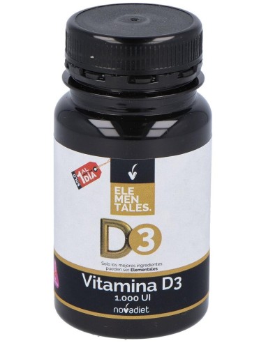 Novadiet Vitamina D3 1000 Ui 120 Comprimidos
