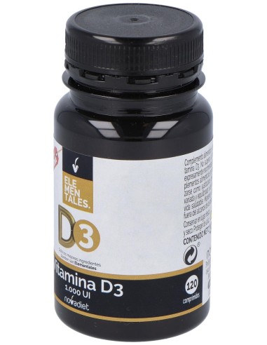 Novadiet Vitamina D3 1000 Ui 120 Comprimidos