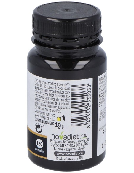Novadiet Vitamina D3 1000 Ui 120 Comprimidos