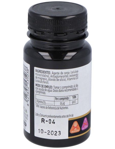 Novadiet Vitamina D3 1000 Ui 120 Comprimidos