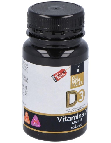 Novadiet Vitamina D3 1000 Ui 120 Comprimidos