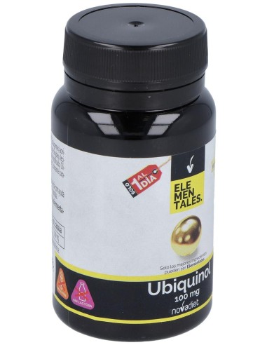 Novadiet Ubiquinol 100 Mg 30 Cápsulas Vegetales