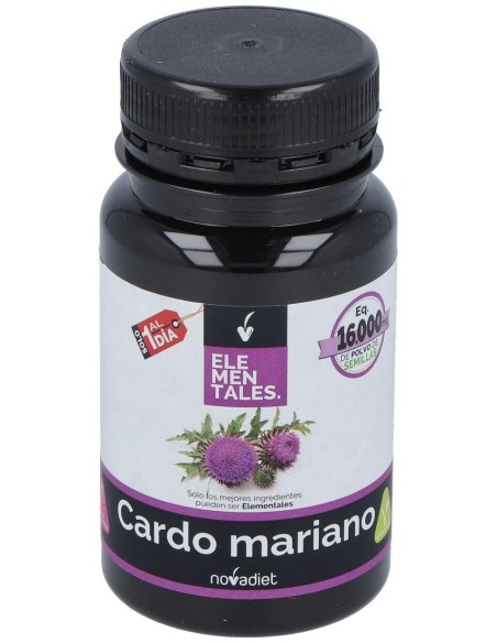 Novadiet Cardo Mariano 30 Cápsulas Vegetales