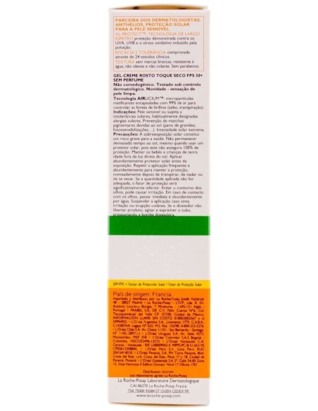 La Roche-Posay Anthelios Xl Spf 50+ Gel Crema Toque Seco, 50 Ml