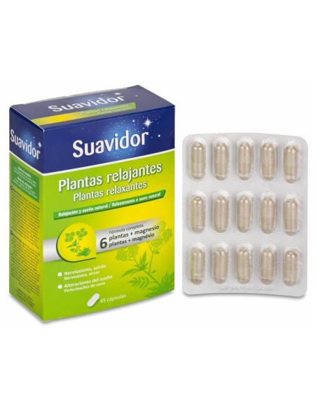 Suavidor Plantas Relajantes 45Cap.