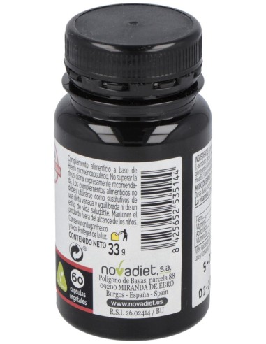 Novadiet Hierro Microencapsulado 60 Cápsulas Vegetales