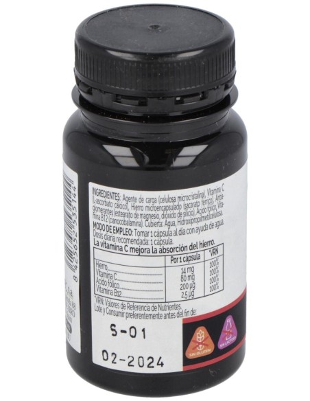 Novadiet Hierro Microencapsulado 60 Cápsulas Vegetales